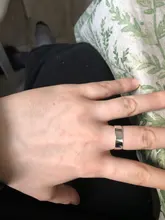 Anillos de plata de ley 925 sencillos y creativos, joyería no alérgica, con carácter redondo, moda Popular, anillos de apertura SR209