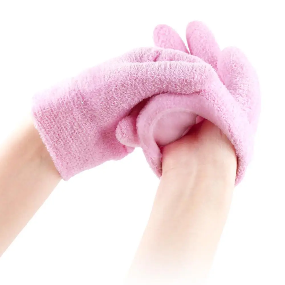 1 пара перчатки для спа гелей увлажняющие отбеливающие отшелушивающие эфирные масла Спа гель Половина перчатки маска для рук инструмент Уход за кожей