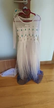 Snow Girls Dress Princess Costume Halloween Carnival Children Dress up Kids Dresses 
