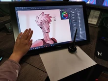 HUION 21.5 Inch Kamvas 22 Plus/Kamvas 22 Graphic Tablet Anti-glare Etched Glass Pen Tablets