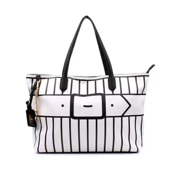 

Valentina Shopping Bag White