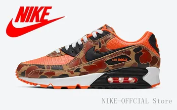 

Nike Air Max 90 “Orange Camo" men's and women's ESSENTIAL Running Shoes Sport Breathable Outdoor comfortable Sneakers