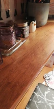Wallpaper-Film Furniture Stickers Wardrobe Decor Cabinet Renovation Wood-Grain Desktop