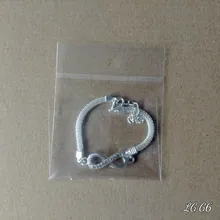 Pulsera Infinity con diamantes de imitación para hombre y mujer, joyería