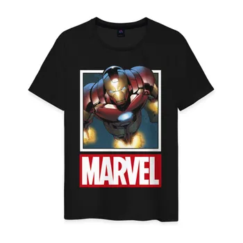 

Men's T-shirt cotton Iron Man