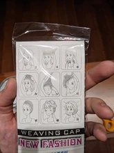 Malla de nailon para pelo de mujer, redecilla negra para la fabricación de pelucas, malla elástica, accesorios para pelucas, 1 unidad