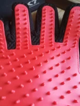 Guantes de aseo de mascotas Deshedding guantes para cepillar eficaz limpieza masaje Animal Baño de pelo de gato perro peines