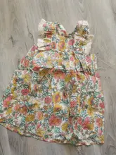 Bear Leader-Vestidos florales para niñas, trajes de flores dulces a la moda, sin mangas, ropa para bebés, novedad de 2021