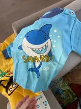 TUONXYE piña de dibujos animados impreso pijamas para chicos niños de manga larga a rayas pijamas de niño pijamas de algodón de vestimenta de bebé para el hogar ropa