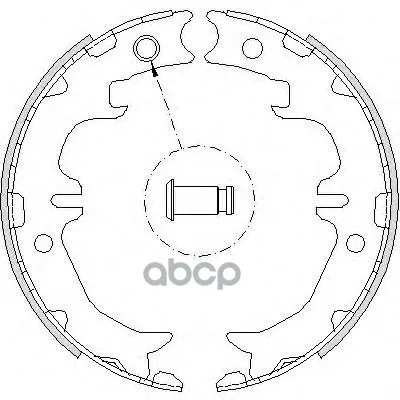 4742.00_= 644hb Sbs!Колодки Барабанныеtoyota Avensis Verso 01 Remsa 474200 Remsa арт. 474200