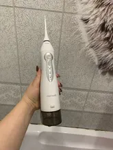 Irrigador Oral USB recargable agua Flosser portátil chorro de agua Dental 300ML tanque de agua impermeable limpiador de dientes