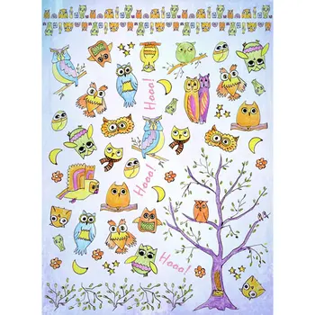 

Rice paper for Decoupage "" craft Premier "", A3, 25 g/m, "Funny owls" "cp08845