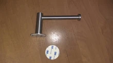 Tools Paper-Holder Toilet Roll-Paper Stainless-Steel Bathroom Wall-Mount Self-Adhesive