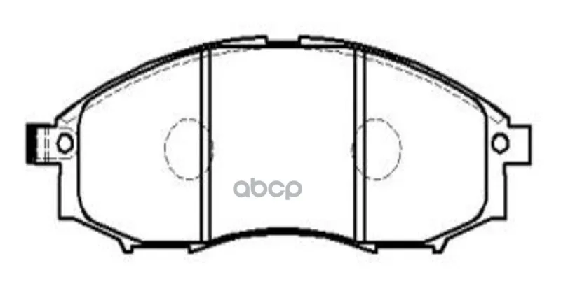Ckn-11_колодки Дисковые Передние! Nissan Pick 2.4i/2.5di 4wd 02 Ctr Ckn11 Ctr арт. CKN11