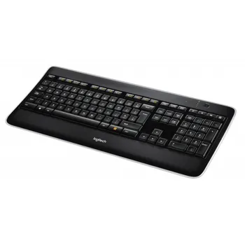 

Logitech K800 QWERTY Pan Nordic Wireless RF keyboard Black