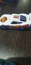 Disney Pixar-Coche de juguete de Cars 3 para niños, vehículo de aleación fundido a presión, Rayo McQueen, Jackson Storm Ramirez 1:55, n. ° 95