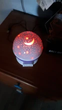 Proyector LED de estrellas para Noche de Luna, lámpara de luz nocturna giratoria de cielo para niños, dormitorio de bebé, regalo de Navidad