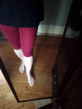 Caliente de las mujeres entrenamiento de talla grande Leggings de algodón elástico cintura lisa, Primavera Verano Modal de estiramiento pantalones barato