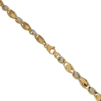 

Bracelet Men gold Yellow and White 803321714646