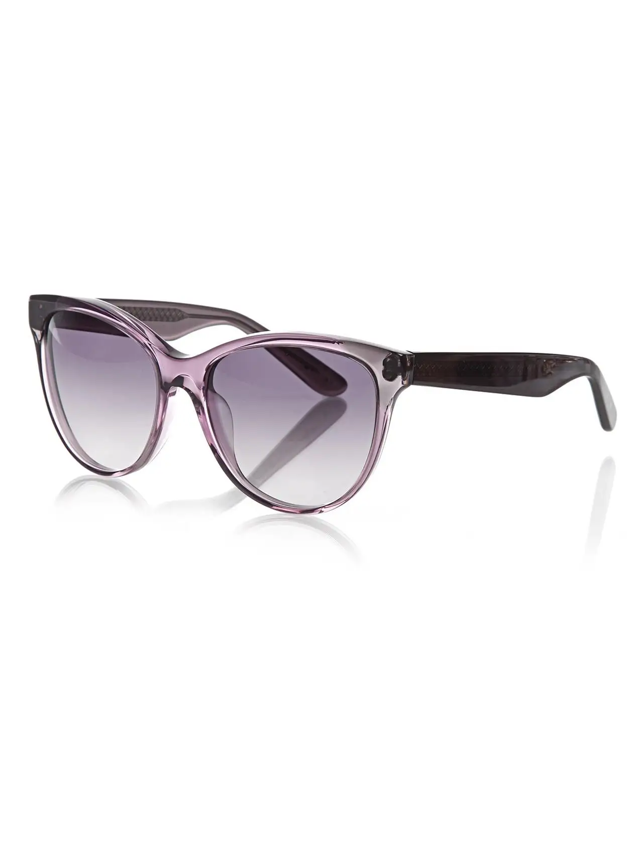 

Women's sunglasses b.v 262/s um-4dl 56 9c bone purple organic oval aval 56-17-140 bottega veneta