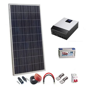 

Solar Kit 12v 150w/300w with multifunction inverter 800w AGM TF-250AH