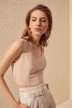 

Trendyol Crop Top Blouse TWOSS20BZ0510