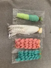 Pelucas de pelo rizado de imitación mohair para muñecas BJD/SD, accesorios de cabello suave, 15x100cm, 1 Uds.