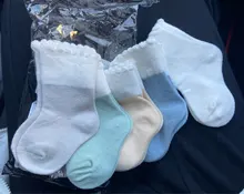 5 par/lote 0-2Y calcetines de bebé de algodón de verano 3D dibujos animados animales NIÑOS Calcetines niñas malla lindo recién nacido Niño niño calcetines bebé