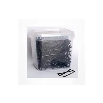 

1000 gr black 51 mm wavy Clip. -Bifull