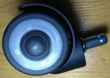 Furniture Wheels Caster Replacement Safe-Roller Rubber Office-Chair NAIERDI Universal