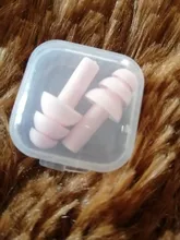 Tapones de silicona blanda para los oídos, protección auditiva con aislamiento acústico, antiruido, para dormir y ronquidos, para viaje, reducción de ruido