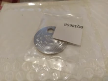 Herramienta de medición de bujía, 1 unidad, calibre de bujía, tipo moneda, rango de 0,6-2,4mm, calibre de bujía