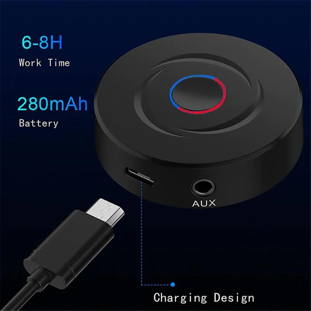 Bluetooth 5,0 RCA Aux 3,5 мм аудио передатчик приемник 2-в-1 Беспроводной ТВ Музыка адаптер для дома автомобильный аудио Системы