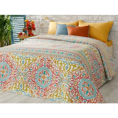 English Home Raisa Single Multi-Purpose bed cover 160x220 cm Gree Bed Covers Textile Luxury Bedspreads aпостельное белье | Дом и