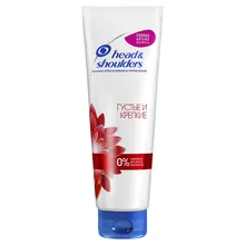 Бальзам-ополаскиватель против перхоти Head&Shoulders Derma&Pure формула Густые и крепкие 275 мл