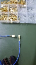 Conector de cable hembra y macho, accesorio para terminal de engarce de cables eléctricos, surtido de conectores de pala, 2,8/4,8/6,3 mm, 315 unidades
