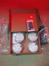 Night-Lamp Bowl Vase Party-Decoration Battery-Operated Remote-Controlled Garden Underwater