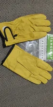 QIANGLEAF-guantes de protección para hombre, de cuero de vaca, amarillo, ultrafinos, de seguridad, para el trabajo, venta al por mayor, 527NP, Envío Gratis