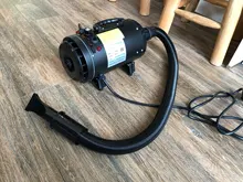 2600w profesional secadores para perros mascotas secador de pelo gato ajustable aseo soplador de aire de temperatura ajustable Con 3 boquillas