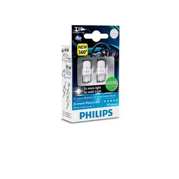 

127994000KX2 - Philips X-treme Vision W5W LED T10 12V 1W 4000K 360 ° CeraLight™