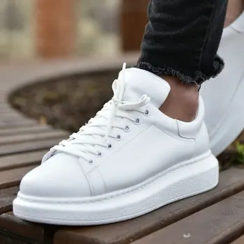 

Chekich CH257 BT Erkek Ayakkabı BEYAZ. 100% Vegan 100% Cotton Shoe sneaker air van chaussure loafer trainer uomo para footwear
