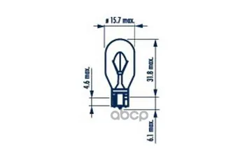 

Lamp w16w 12v NVA CP Narva Art. 17631