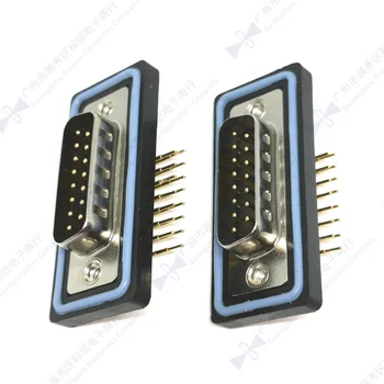 

5PCS D-SUB 15 Pin Plug Connector