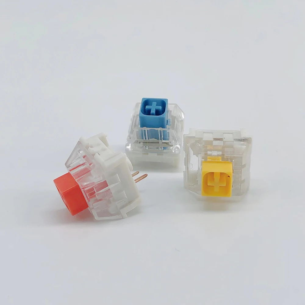 royal branco interruptor diy teclado mecânico vermelho