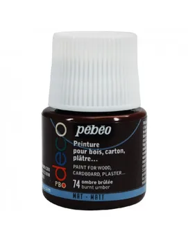 

ACRYLIC PEBEO 204074 DECO MAT 45 ML OMBRE BRULEE