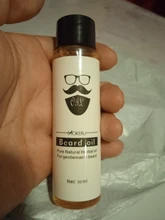 Aceite orgánico de barba para hombres, aceite para el crecimiento de la barba, suaviza el crecimiento del cabello, potenciador nutritivo, aceite para bigote, acondicionador que deja en el cuidado, 30ml