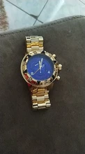 TEMEITE moda militar reloj de cuarzo de los hombres 3D esfera azul correa de acero inoxidable superior de la marca de lujo de dorado grande Dial relojes de pulsera 2021
