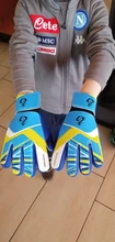 Chico de fútbol de guantes de portero para los niños de 5 a 16 años de guantes de portero niños montar en scooters sp