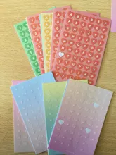 Pegatinas de letras de números DIY de colores, pegatinas autoadhesivas para ropa pequeña, etiquetas adhesivas para escuela y oficina, 16 hojas