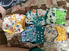 [Simfamily] 1PC pañal de tela reutilizable cubierta impermeable y lavable bebé pañal PUL traje 3-15kgs ajustable al por mayor pañal